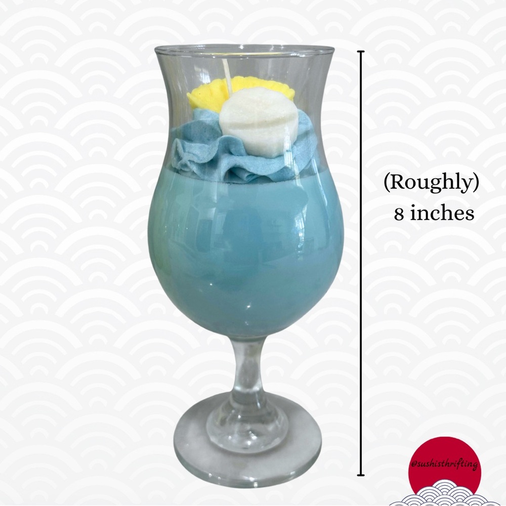 Blue Hawaiian Pineapple Daiquiri Candle - Picture 2 of 10